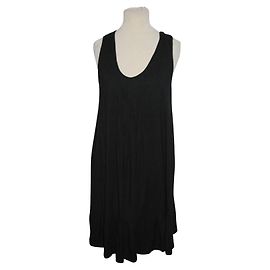Abito dritto nero DKNY Nero