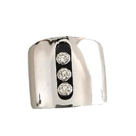 Messika Anillo de oro blanco grande Blanco
