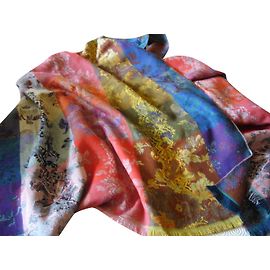 Kenzo ha rubato in lana multicolore Multicolore