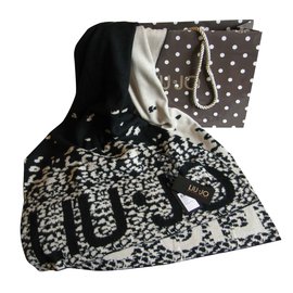 Liu.Jo sciarpe Nero Multicolore Beige