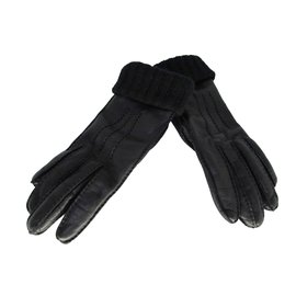 Hermès-Gloves-Black