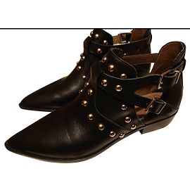 Ikks Low boots Black
