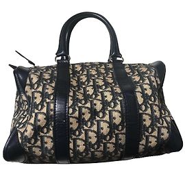 Christian Dior boston trotter 25 cm Blu