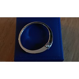 Swarovski-Bracelet en métal rhodié-Argenté