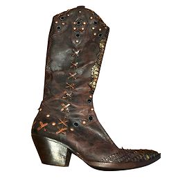 Giancarlo Paoli boots Brown