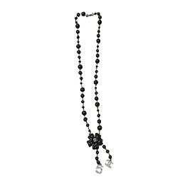Chanel Collares largos Negro