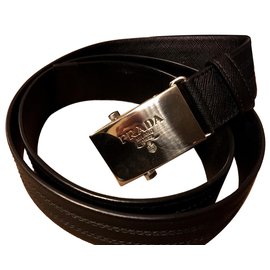 Prada Gürtel Schwarz