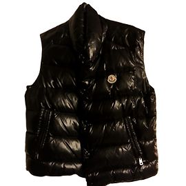 Moncler Winter padded sleeveless vest Black