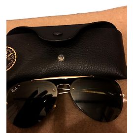Ray-Ban Aviator Black Golden