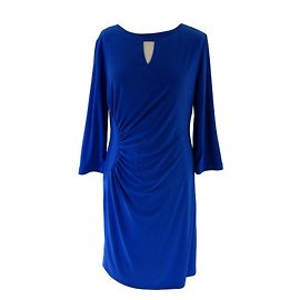 Autre Marque Robe stretch bleu royal Tahari Arthur S. Levine Bleu