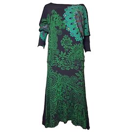Desigual Vestidos Dorado Gris
