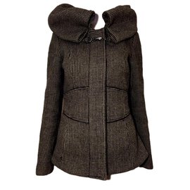 Zara-Coats, Outerwear-Brown