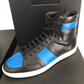 Saint Laurent-sneakers alte  saint  laurent new-Black,Red
