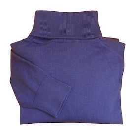 Polo Ralph Lauren RALPH LAUREN PURPLE LABEL TURTLENECK JERSEY Azul