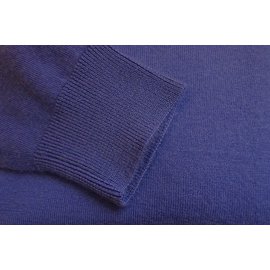 Polo Ralph Lauren-RALPH LAUREN PURPLE LABEL TURTLENECK SWEATER-Blue