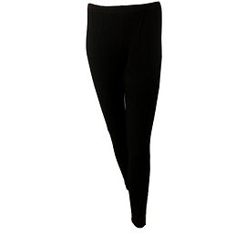 Autre Marque Leggings in cotone neri T42FR Nero