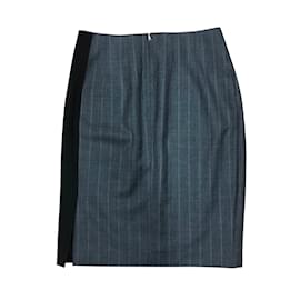 John Richmond-Wool skirt-Grey