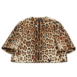 Dolce & Gabbana-JEWEL LEOPARD FR36/38-Brown