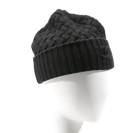 Chanel cashmere beanie Black