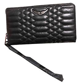 Zadig & Voltaire Monedero acolchado Negro