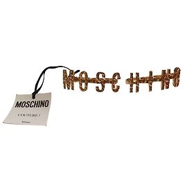 Moschino Anel Dourado
