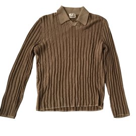 Hermès-Sweaters-Brown