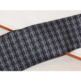 Hermès-laço de hermes-Azul marinho,Azul claro