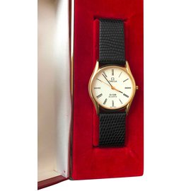 Omega-Beautiful city Omega watch-Black,Golden