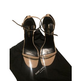 Saint Laurent-sandals-Beige