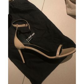 Saint Laurent-sandals-Beige