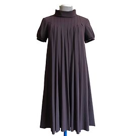Vestido marrón oscuro IRIÉ WASH T. S(36) Marrón oscuro