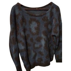 Pull Maje Vert Foncé Vert foncé