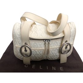 Céline-Handbags-Eggshell