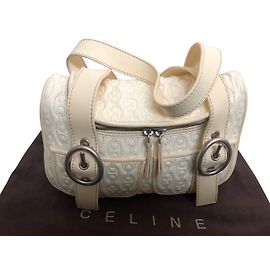 Sac à main Céline Neuf en cuir Eggshell Blanc cassé
