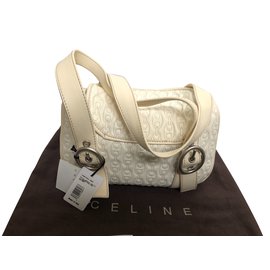 Céline-Handbags-Eggshell