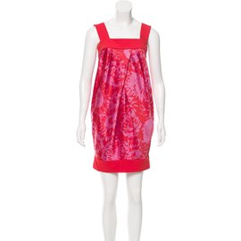 Diane Von Furstenberg-Payne sleevless dress-Pink,Fuschia
