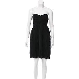 Diane von Furstenberg Kari Kleid schwarz aus Seide Schwarz