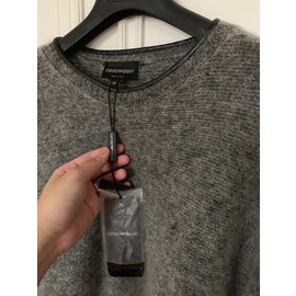 Emporio Armani-Knitwear-Grey