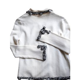 Autre Marque-Etincelle Couture STYLE HAUTE COUTURE-Blanc cassé