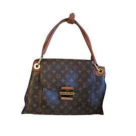 Louis Vuitton Olympe in tela mono e pelle marrone Marrone