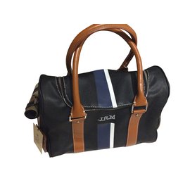 Jack Russell Malletier-Dog transport bag-Black