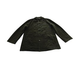 Lanvin-Lanvin Classique Men's Jacket-Kaki,Marron foncé