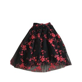 Maje-Skirts-Black,Red