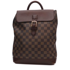 Louis Vuitton-Louis Vuitton backpack "Soho" model in good condition!-Brown