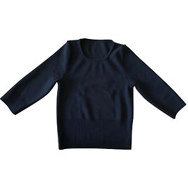 Autre Marque camisola curta 3/4 mangas Preto