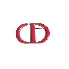 Dior Brosche Rot