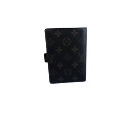 Louis Vuitton-Small Groombell agenda-Brown