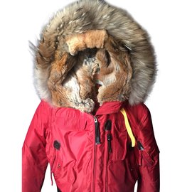 Parajumpers-Giacca aviatore corta-Rosso