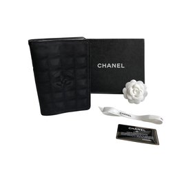 Chanel-Agenda da linha de viagem-Preto