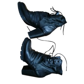Autre Marque-Ankle boots-Black